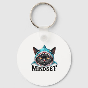Chaveiro Gato Engraçado, Dizer Motivacional Mentalidade, Tu