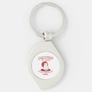 Chaveiro Gato Engraçado Mais Provável Para Inventar Um Novo