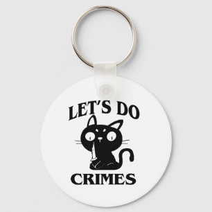 Chaveiro Gato Engraçado Vamos Criança Halloween Para Homens