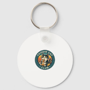 Chaveiro Gato Foodie Design Fofo - Clube do Gato Foodie_1