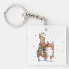 Chaveiro Gato Gato Gato Gato De Animais De Companhia