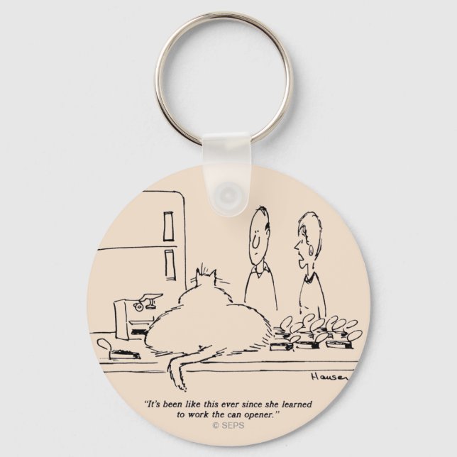 Chaveiro Gato Gordo (Frente)