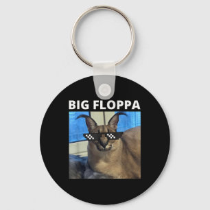 Chaveiro Gato Grande Floppa Meme