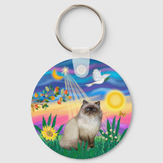 Chaveiro Gato Himalaio Chocolate Point - Crepúsculo