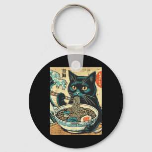 Chaveiro Gato Japonês Ramen Excelente Wave Vintage Art Comi