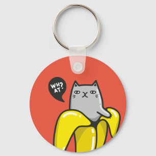 Chaveiro Gato na banana