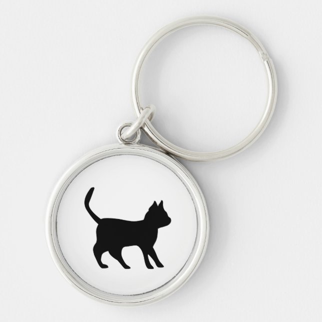 Chaveiro Gato Negro (Frente)