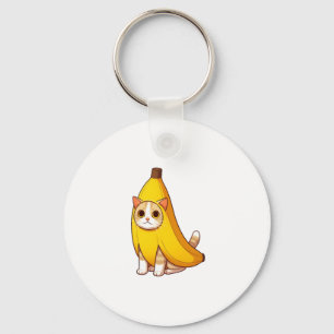 Chaveiro Gato no Figurino da Banana