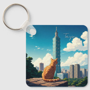 Chaveiro Gato no Taipei 101 Taiwan