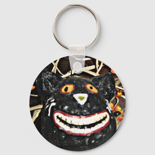 Chaveiro Gato Preto (Frente)