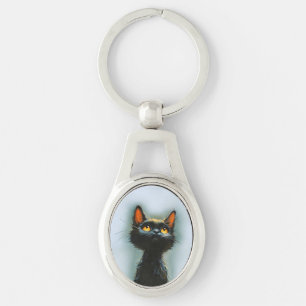 Chaveiro Gato Preto Enfeitiçado
