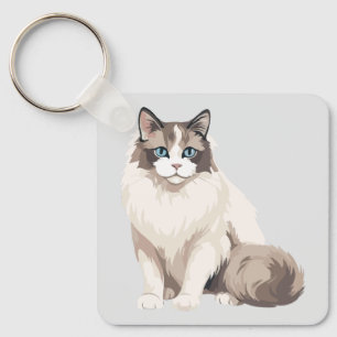 Chaveiro Gato Ragdoll