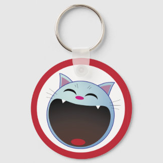 Chaveiro gato rindo