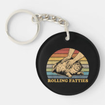 Gato Rolando Bolas Gordas Engraçado