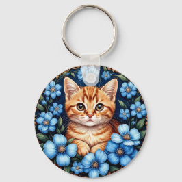 Chaveiro Gato Ruivo Encantador