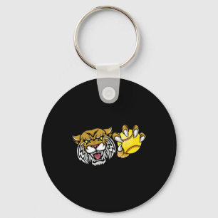 Chaveiro Gato Selvagem Bobcat Lynx Puma Softll Ll Desenho P