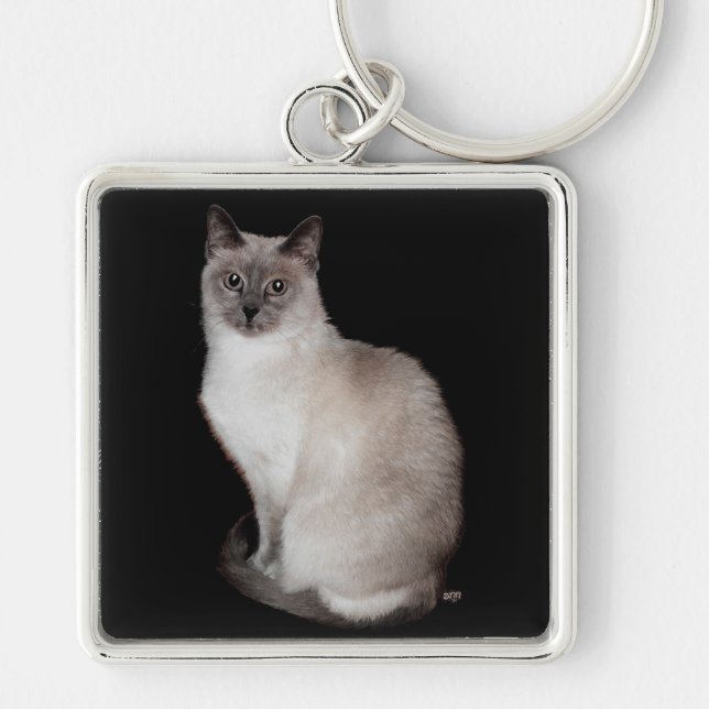 Chaveiro Gato Siames (Frente)