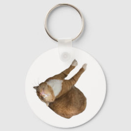 Chaveiro Gato Sol de Cabeça para Baixo