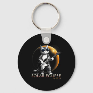 Chaveiro Gato Tocando Guitarra Eclipse Total