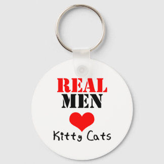 Chaveiro Gatos De Gatinhos De Homens Verdadeiros