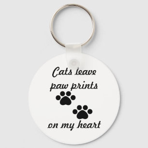 Chaveiro Gatos deixam impressões de pata