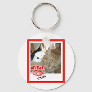 Chaveiro Gatos do Dia de os namorados