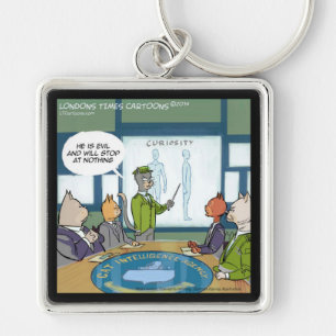 Chaveiro Gatos, Inimigo Natural, Engraçado