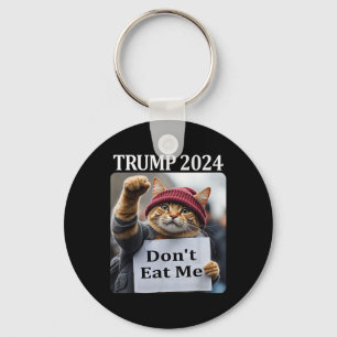 Chaveiro Gatos Não Me Comam Para Trump 2024 1