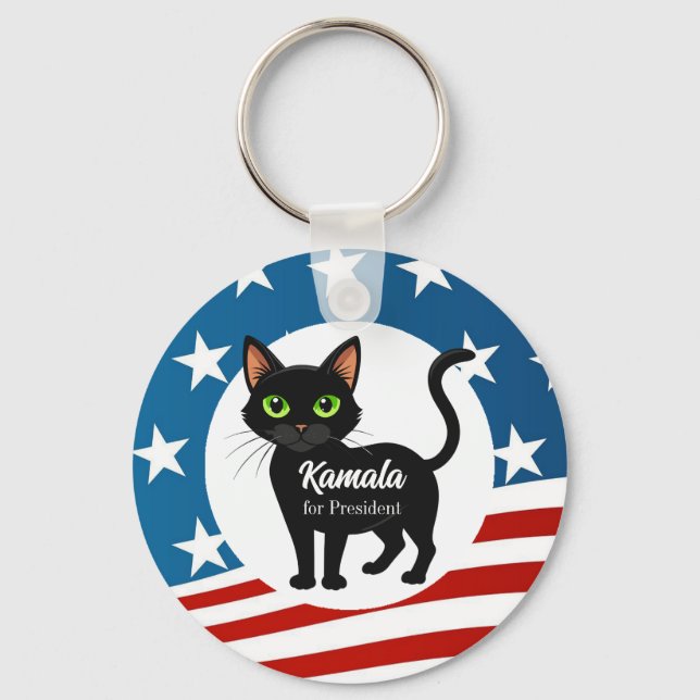Chaveiro Gatos para Kamala Design (Frente)
