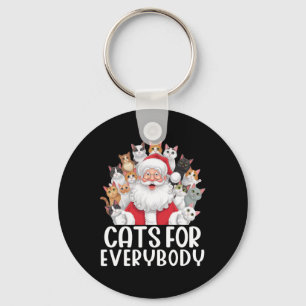 Chaveiro Gatos Para Todos o Natal Gato Divertido Natal do P