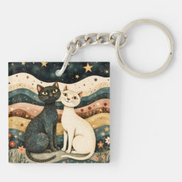 Chaveiro Gatos Serenos