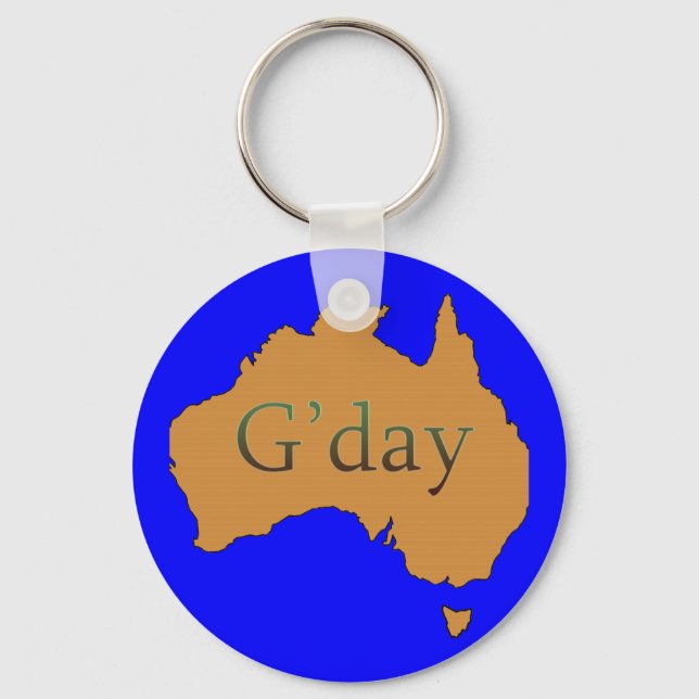Chaveiro G'day (Frente)