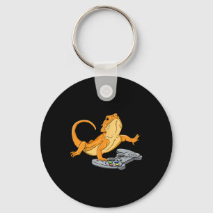 Chaveiro Gecko de videogame do Dragão Lizard