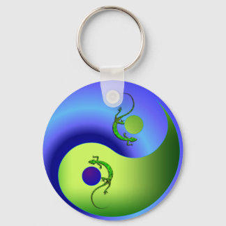 Chaveiro Gecko Yin Yang
