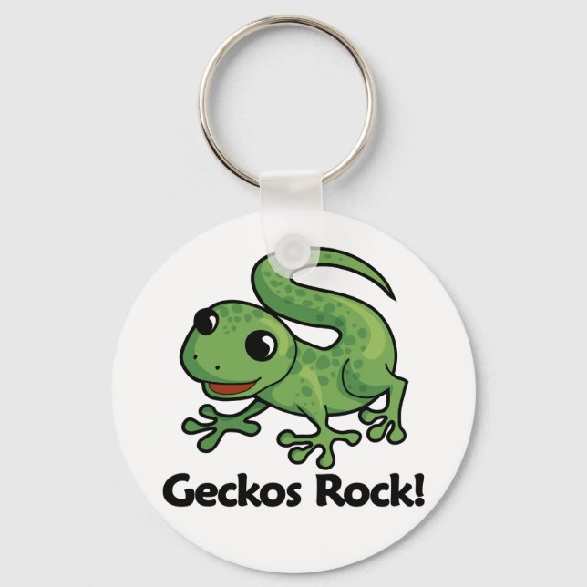 Chaveiro Geckos Rock! (Frente)