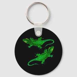 Chaveiro Gecos verdes