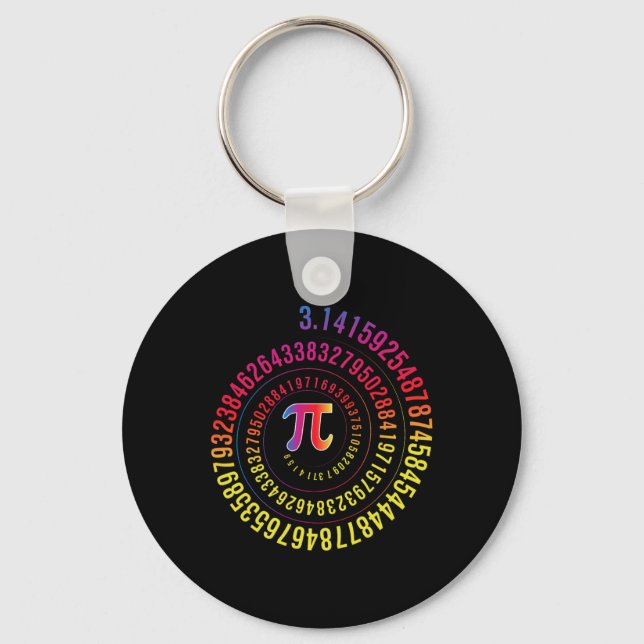 Chaveiro Geek De Nerd De Matemática Pi Day 3.1415 Irraciona (Frente)
