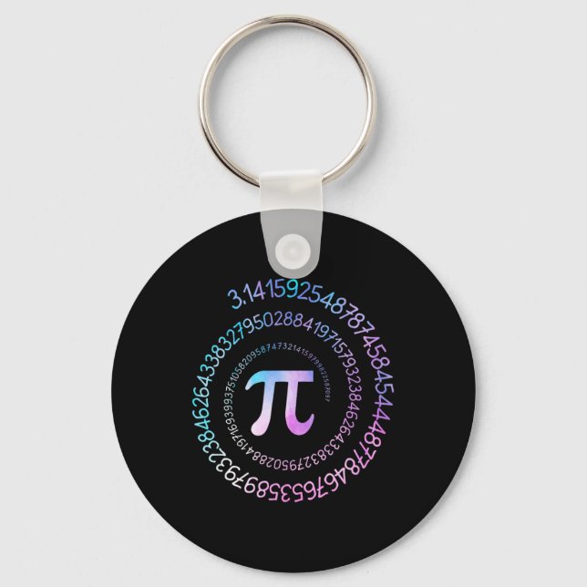 Chaveiro Geek De Nerd De Matemática Pi Day 3.1415 Irraciona (Frente)