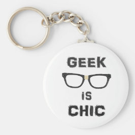 Chaveiro Geek é chic