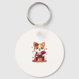 Chaveiro Geisha Corgi Dog Lover Welsh