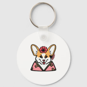 Chaveiro Geisha Corgi Dog Lover Welsh