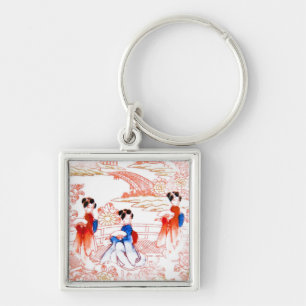 Chaveiro Geishas no jardim