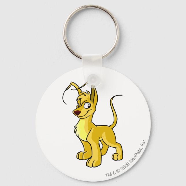 Chaveiro Gelert Yellow (Frente)