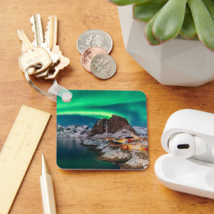 Chaveiro Gelo e neve   Luzes Nortes, Noruega