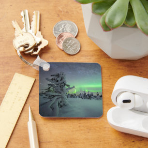 Chaveiro Gelo e neve   Parque Nacional de Pallas-Yllastuntu