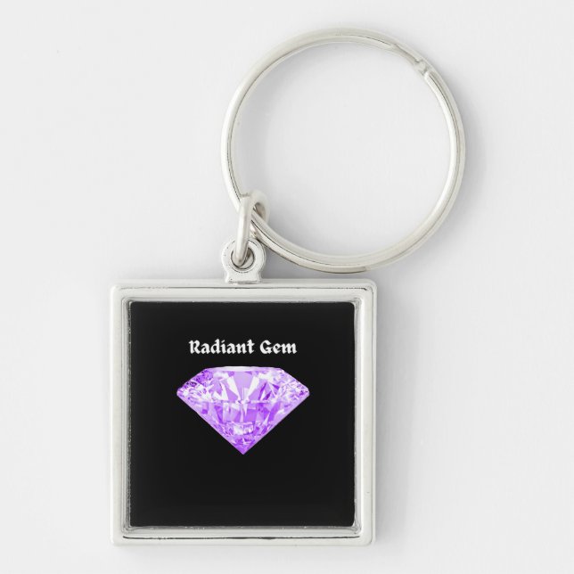 Chaveiro Gem Radiante (Frente)