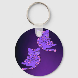 Chaveiro Gêmeos de Kitten Roxo 2