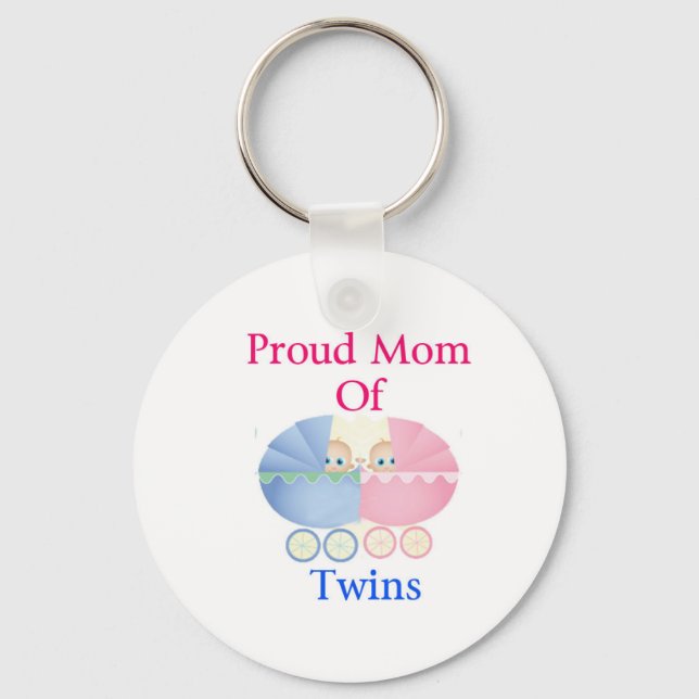 Chaveiro Gêmeos Garotos/Raparigas (Frente)