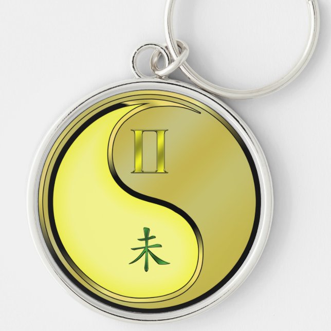 Chaveiro Gemini & Metal Goat (Frente)