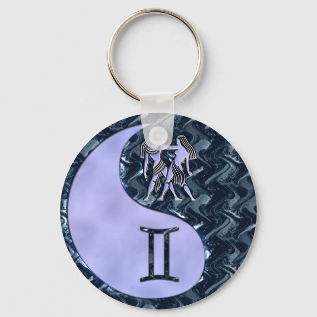 Chaveiro Gemini Yin Yang (Frente)